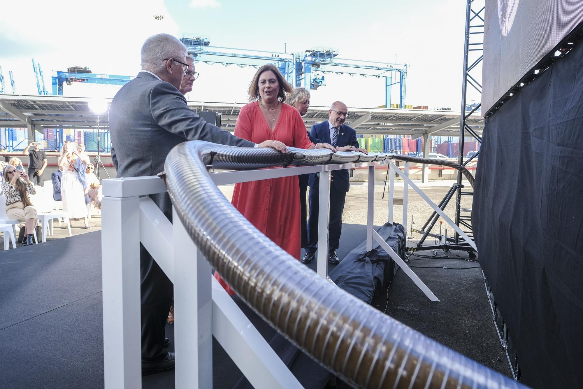 Inauguración de la planta de la empresa Stormalda en el Puerto de Las Palmas