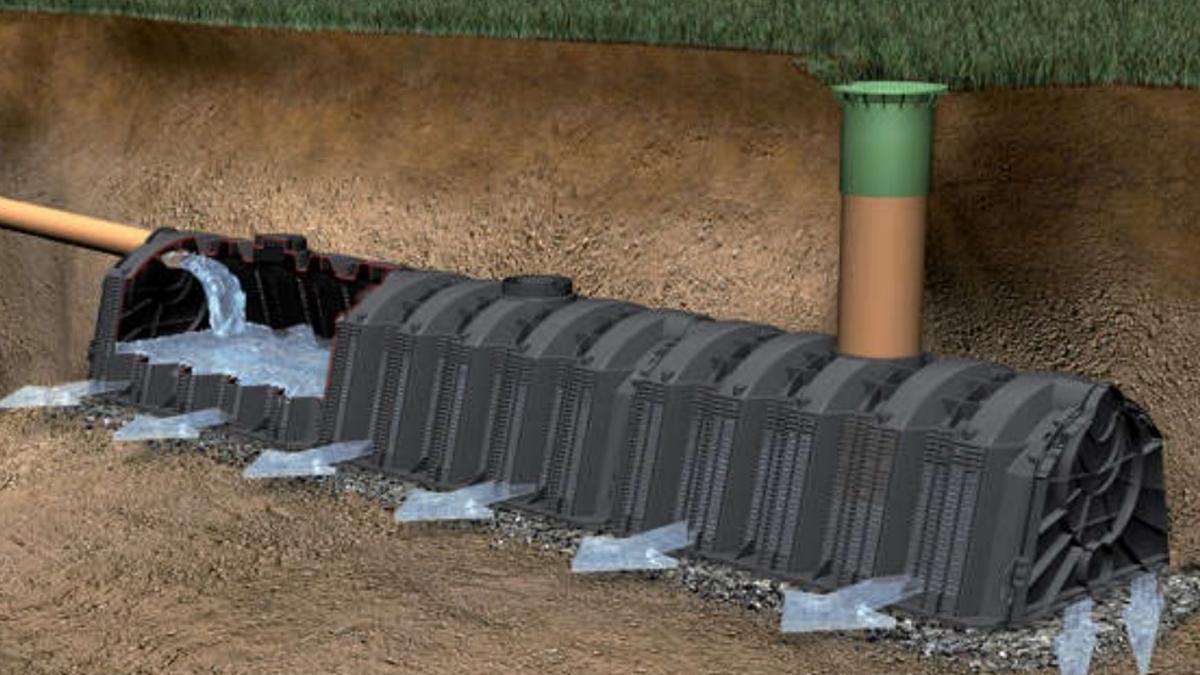 El vertido previsto con la ampliación del camping se realizará «mediante infiltración en el suelo en una superficie de 493 metros cuadrados». Se usarán túneles de infiltración fabricados en polietileno para favorecer la filtración por gravedad de las aguas residuales previamente depuradas, la cuales se filtrarán al terreno a través de ranuras longitudinales situadas en las paredes laterales de cada módulo.