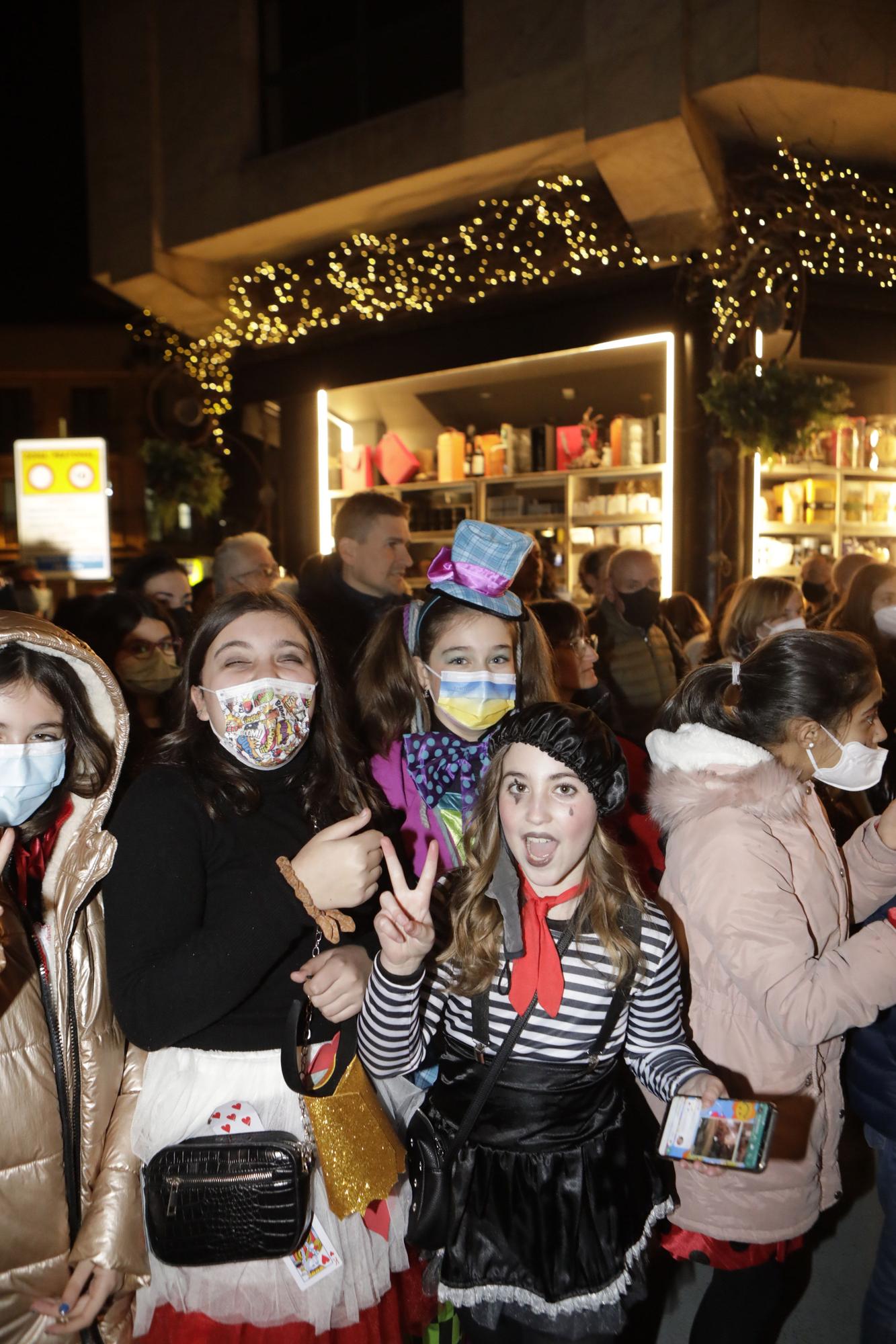 Desfile de Antroxu en Laviana