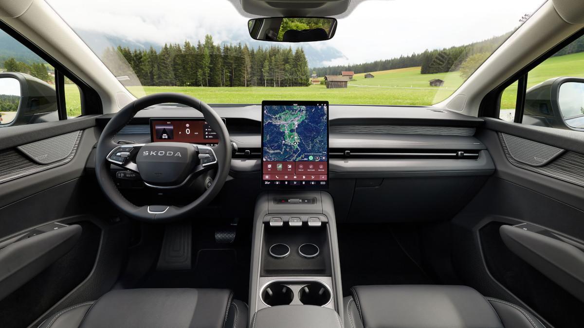 Interior del Skoda Peaq
