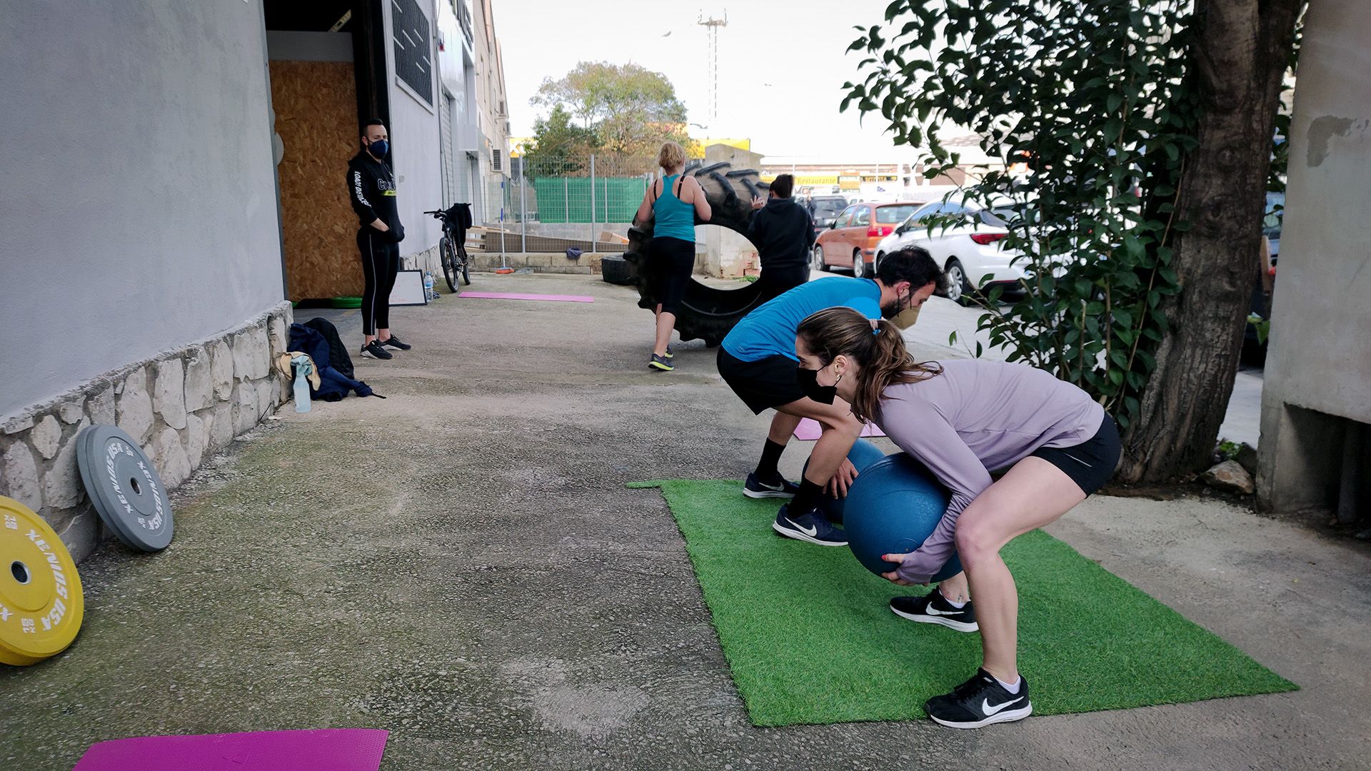 Crossfit al aire libre en València