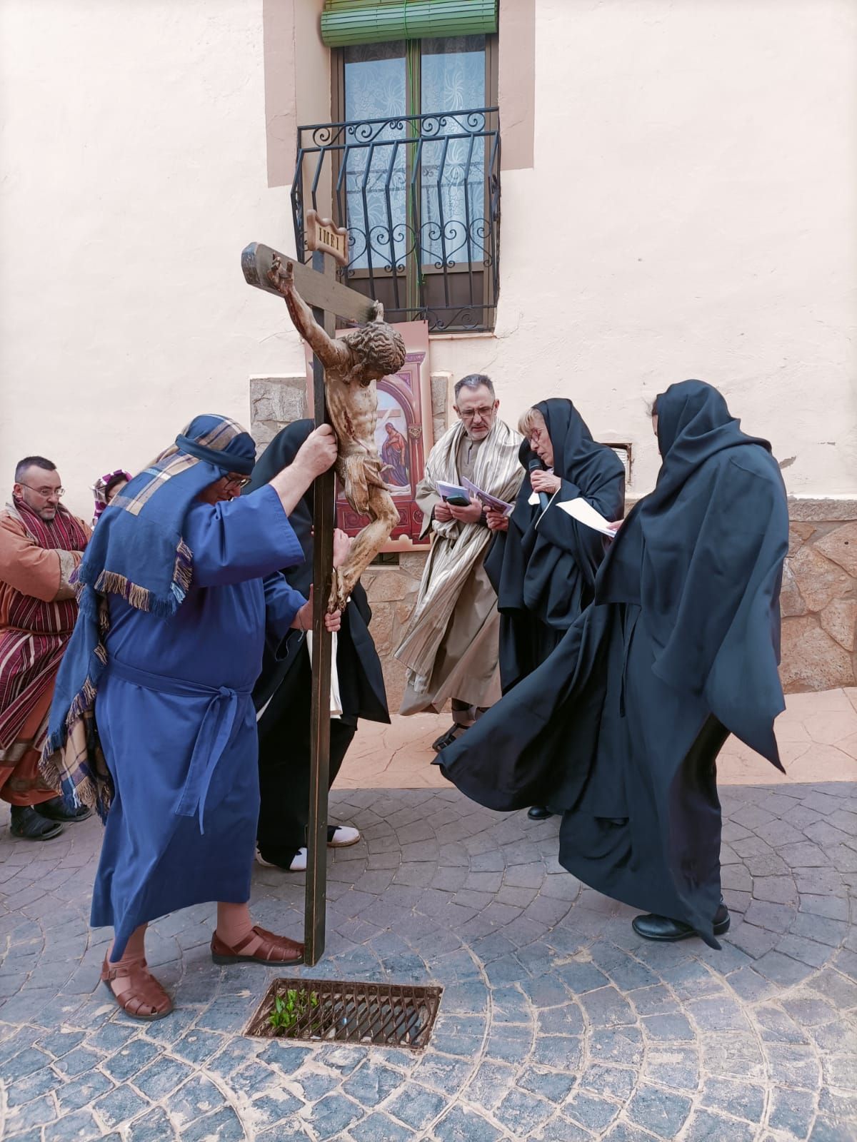 Las imágenes de la peregrinación cuaresmal de Vila-real a Torrehermosa, localidad natal de Sant Pasqual