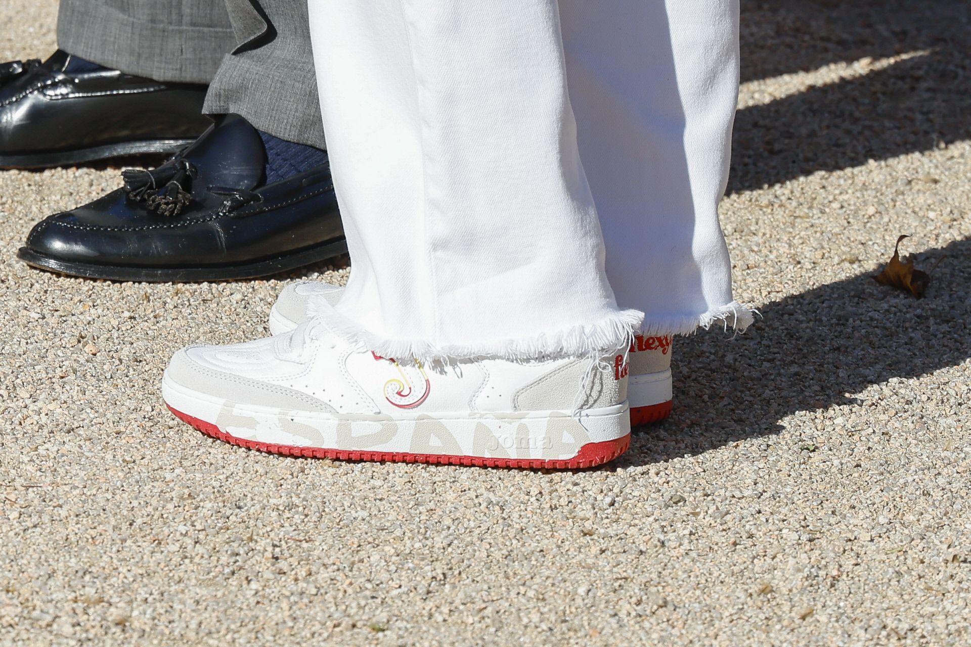 Las zapatillas Joma personalizadas de la princesa Leonor