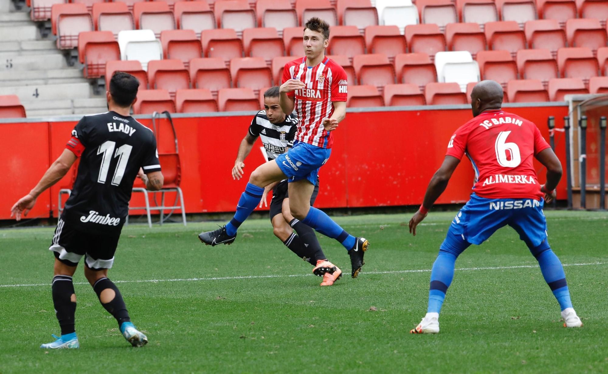 Sporting - Cartagena, en imágenes