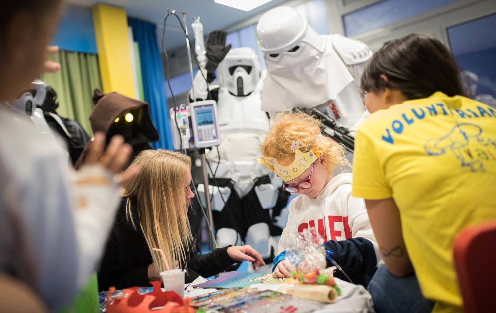 Los personajes de Star Wars visitan La Candelaria