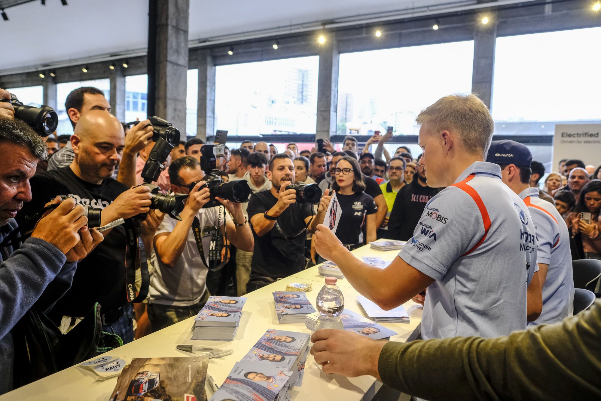 Rally Islas Canarias: Presentación del equipo Hyundai