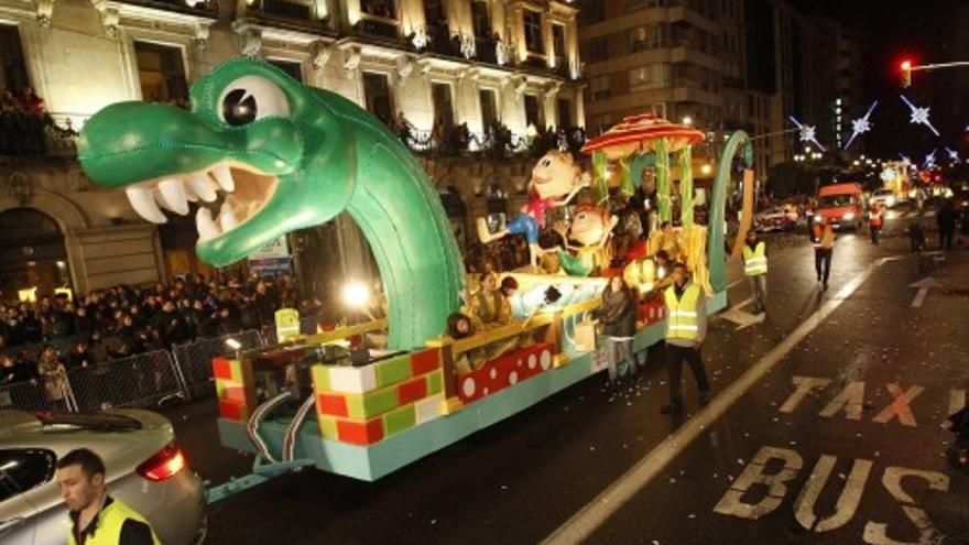 Cabalgata de Reyes en Vigo