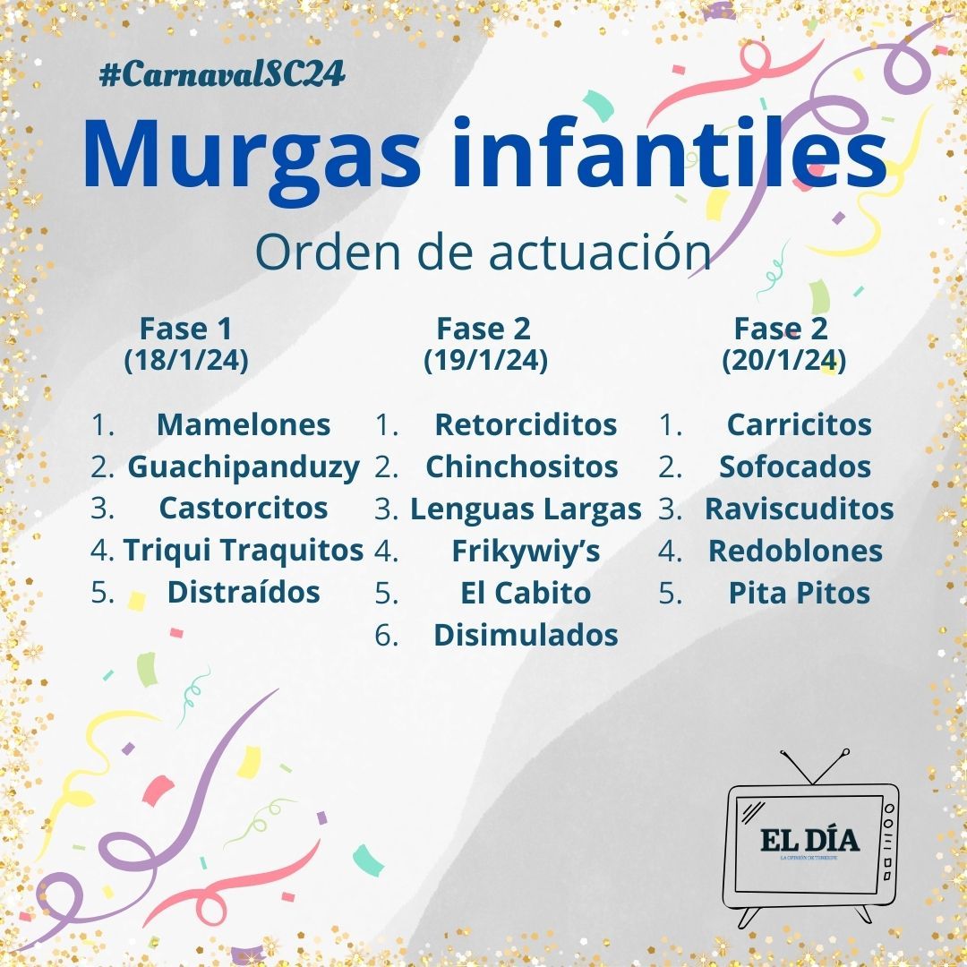 Murgas infantiles.