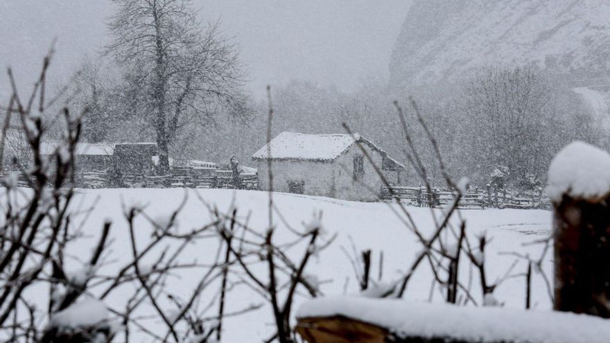Nevada en Cuevas (Felechos). | IRMA COLLÍN