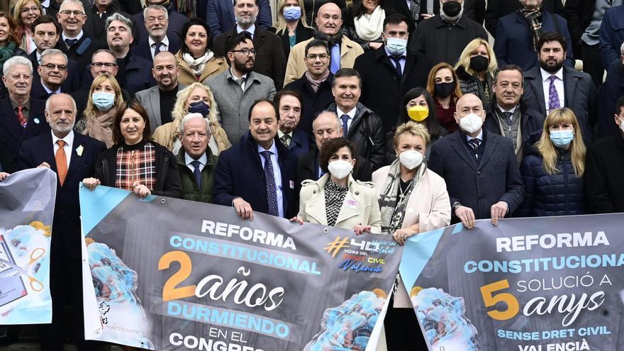 El Derecho civil valenciano amenaza con bloquear la reciente reforma de la Constitución