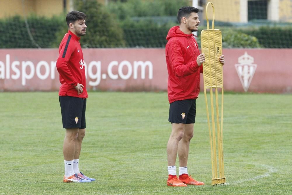 Entrenamiento del Sporting