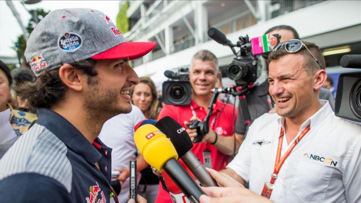 Carlos Sainz completa un gran fin de semana en Singapur