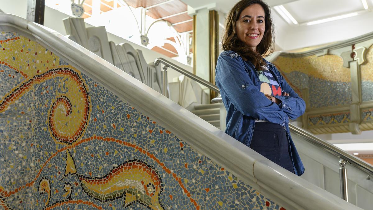 Helena Vidal, la pasada semana en la Asamblea Regional.