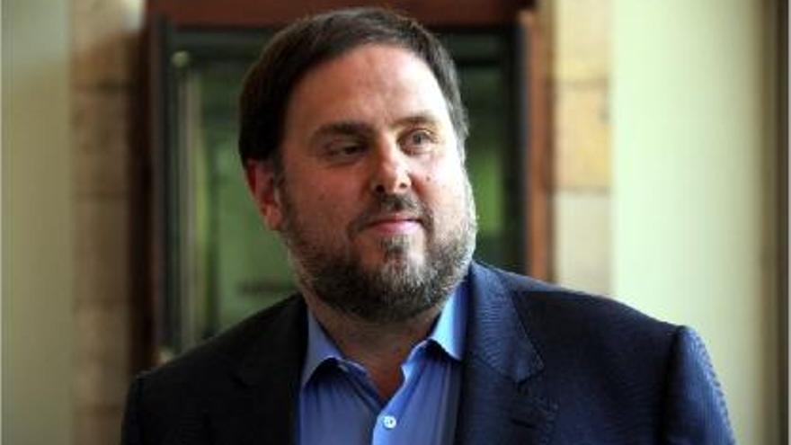 El president d&#039;ERC, Oriol Junqueras, en una foto d&#039;arxiu.