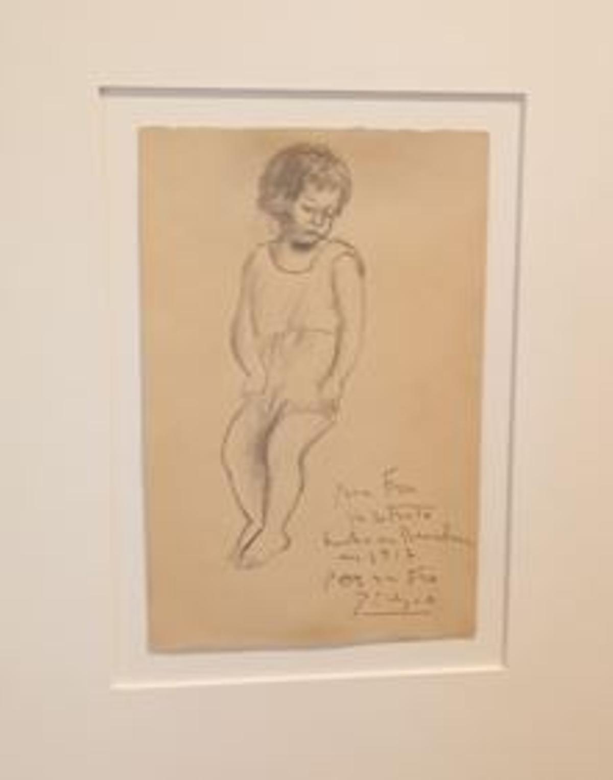 Así veía Pablo Picasso a su sobrino Fín