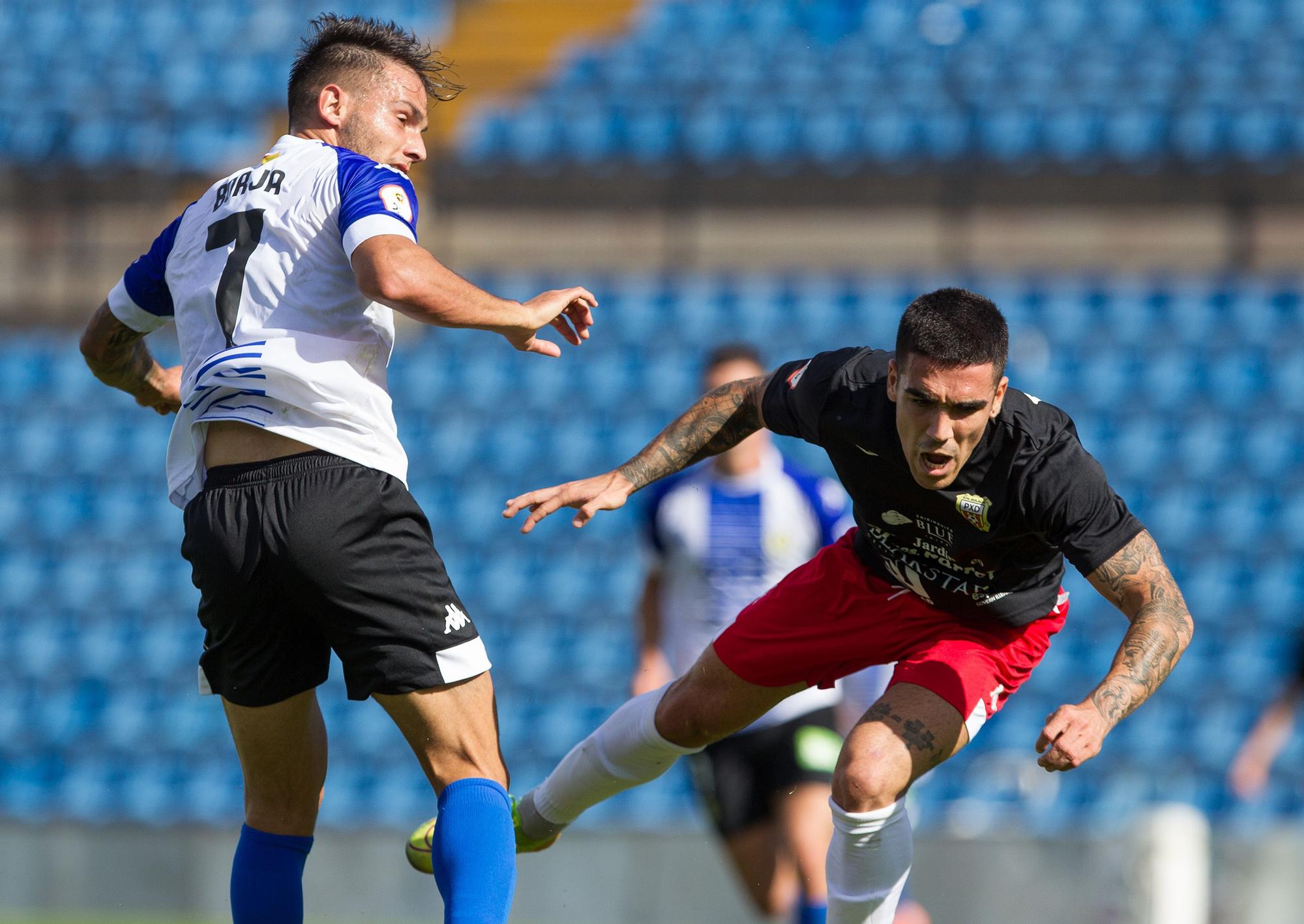 Las imágenes del partido Hércules - Peña Deportiva