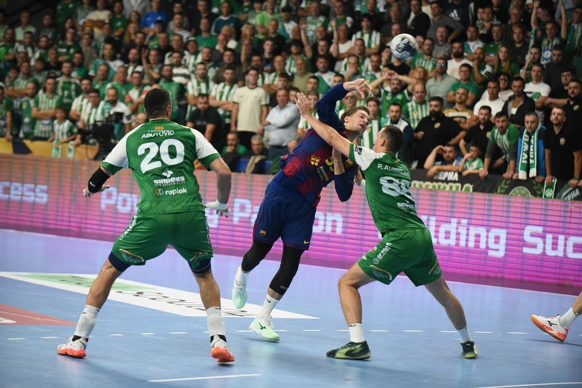 El Barça venció ante el Eurofarm Pelister en Champions