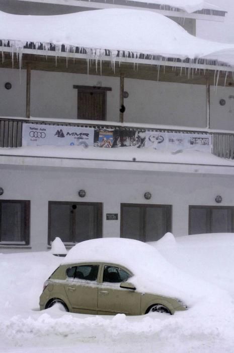 Temporal en Pajares