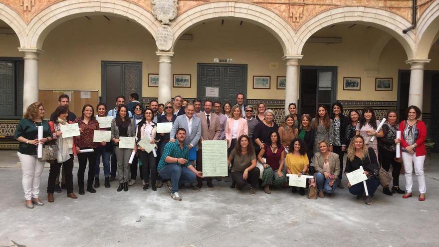 La presentación del Decálogo se realizó en el IES Vicente Espinel.