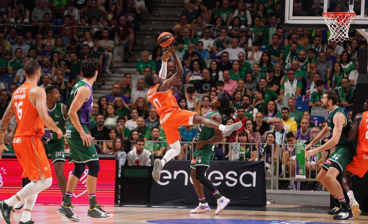 El Valencia Basket será rival del Unicaja en los cuartos de final de la Copa de Málaga.
