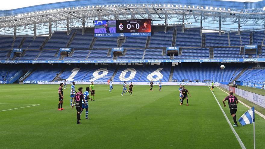 Partido en Riazor a puerta cerrada.