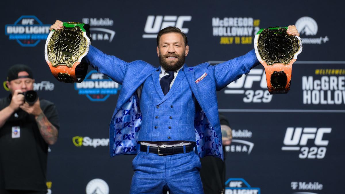 Bienvenidos al show de McGregor: el hijo pródigo de la UFC vuelve cinco años después