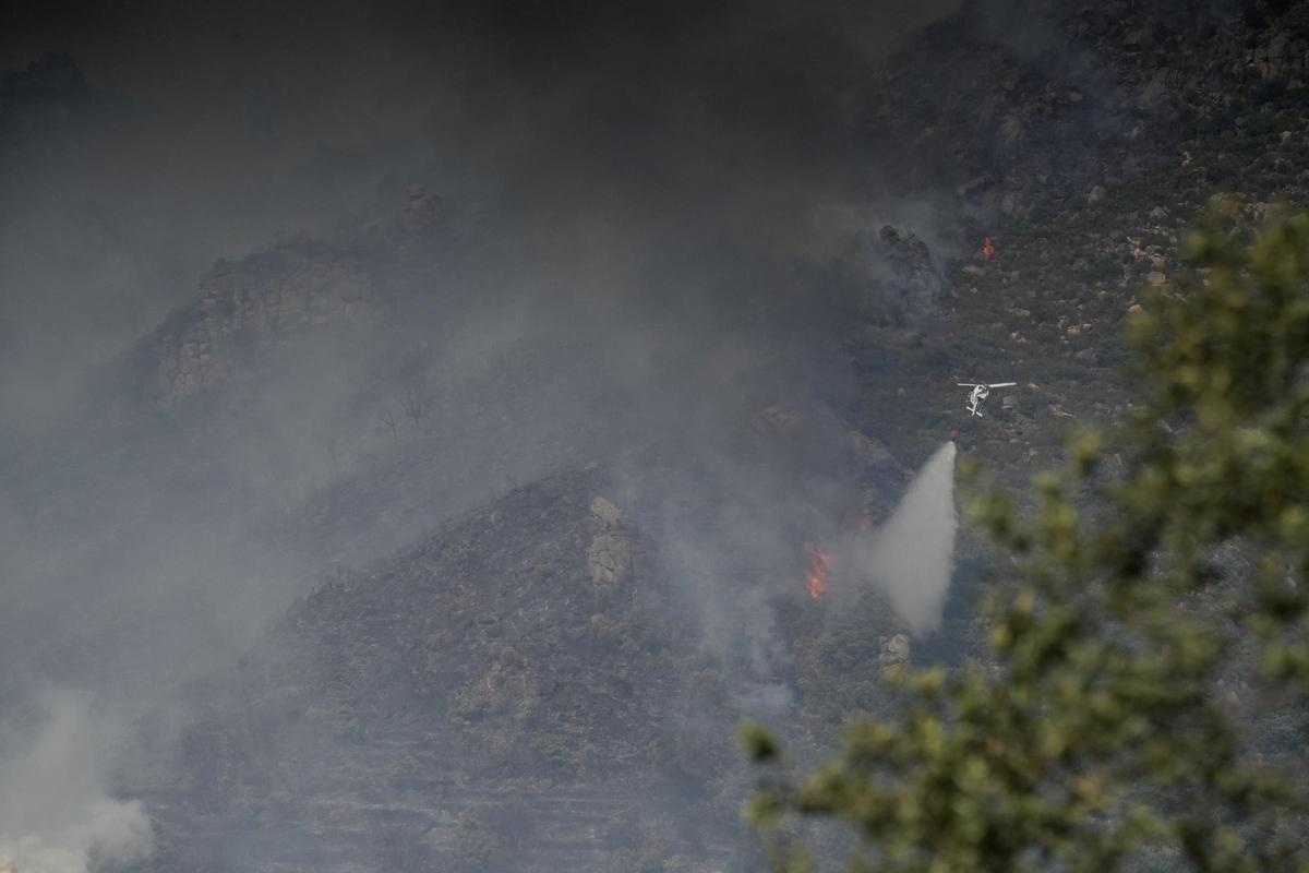 GALERÍA | El paisaje después de incendio en Fermoselle