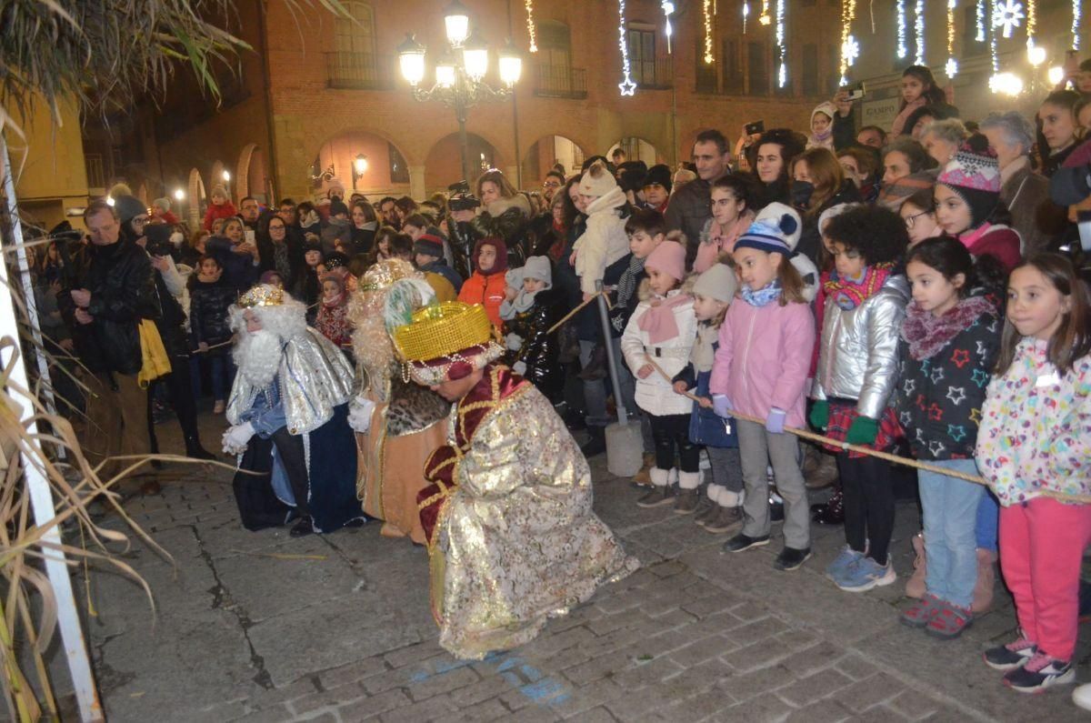 Cabalgata de Reyes Magos en Benavente.