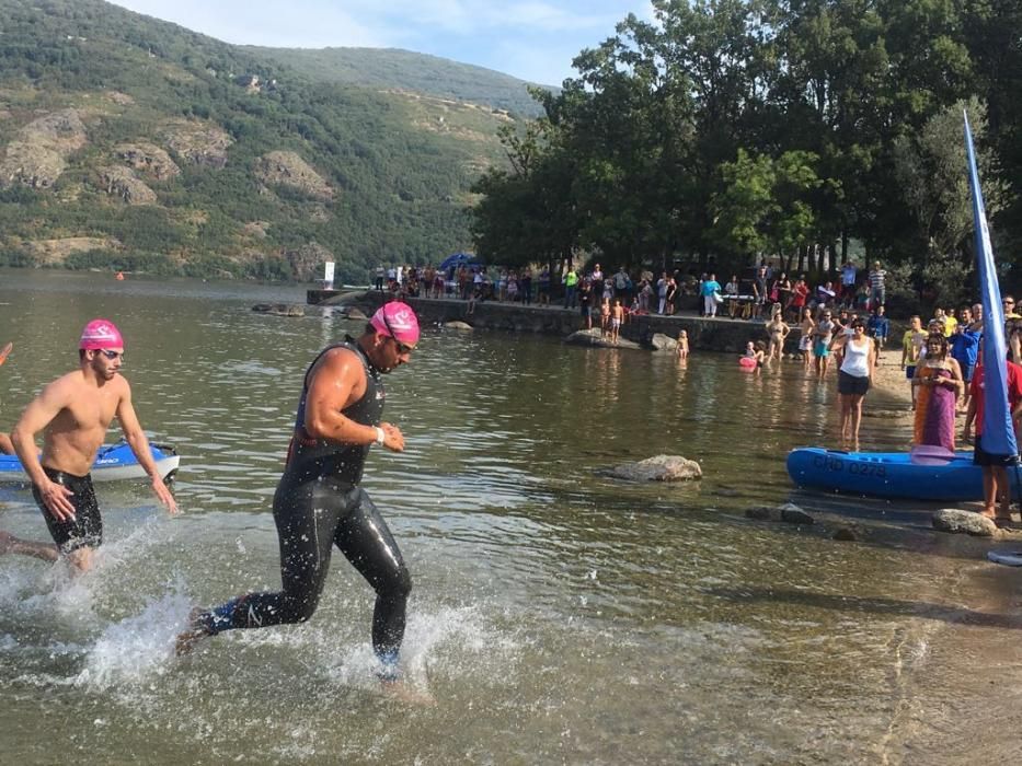 Aguas abiertas en el Lago de Sanabria