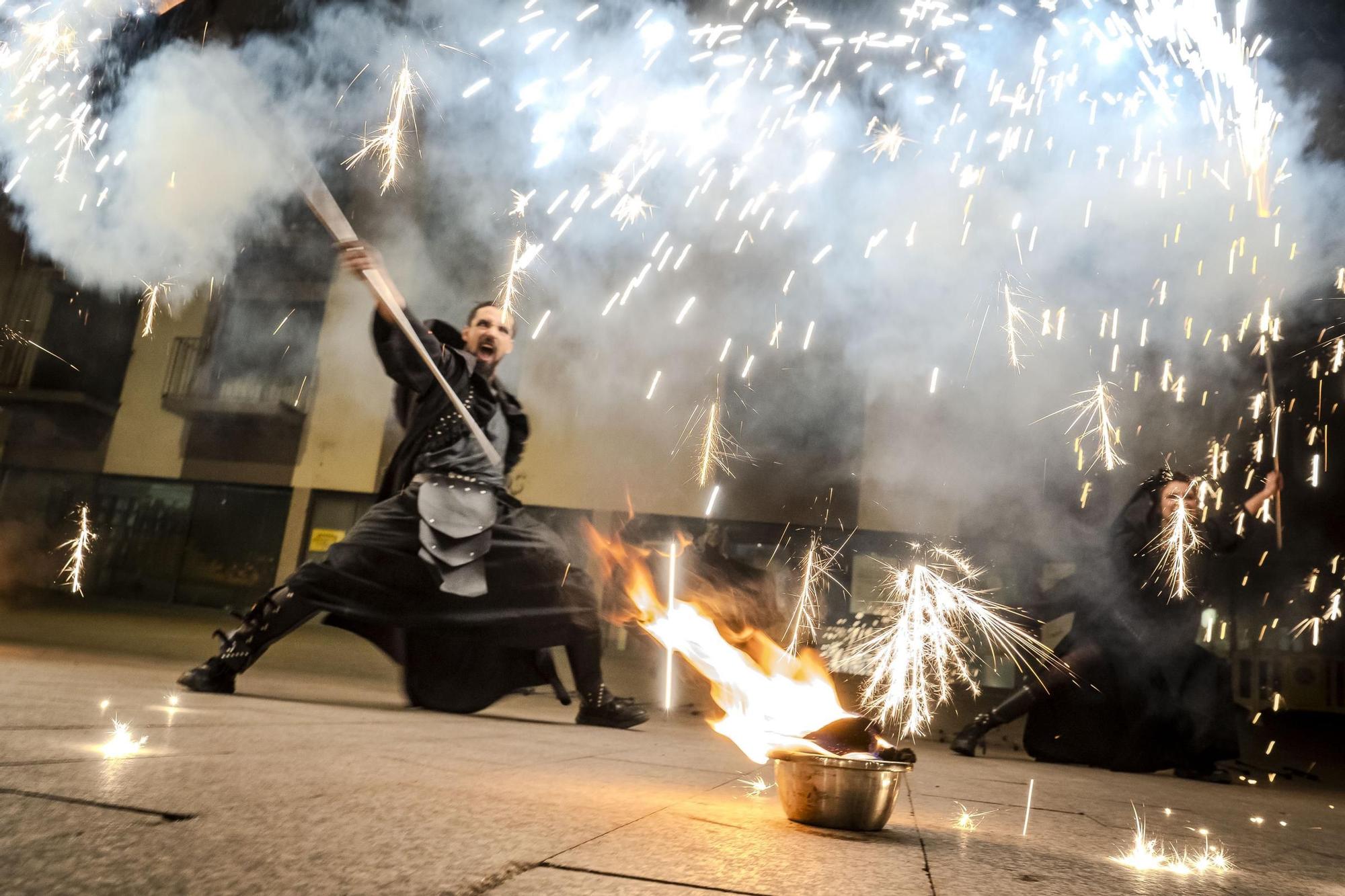 Les millors imatges de l’enterrament del Carnestoltes de Sallent