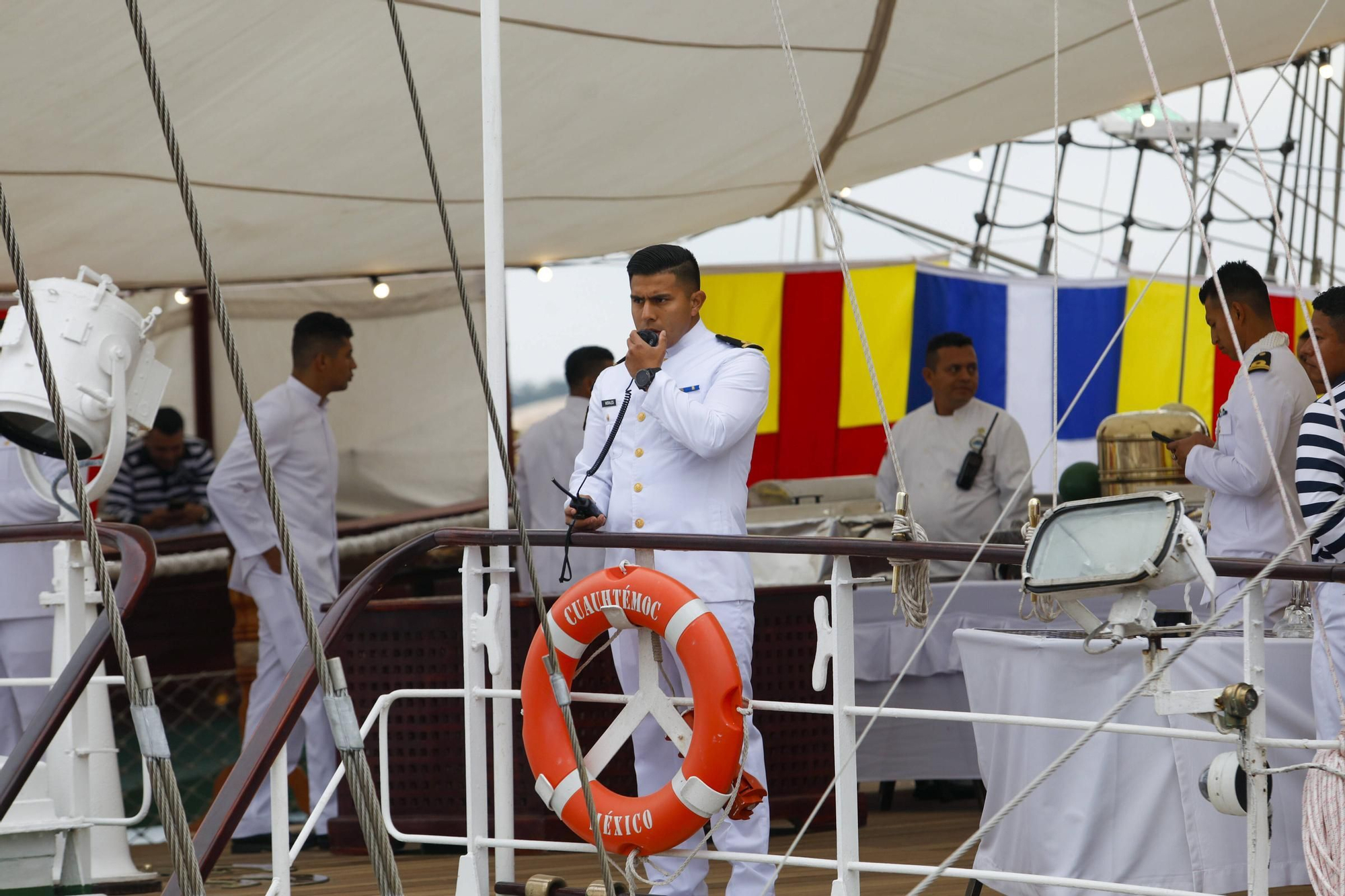 En imágenes: Así es el «Cuauhtémoc», el imponente barco de México que acaba de llegar a Gijón