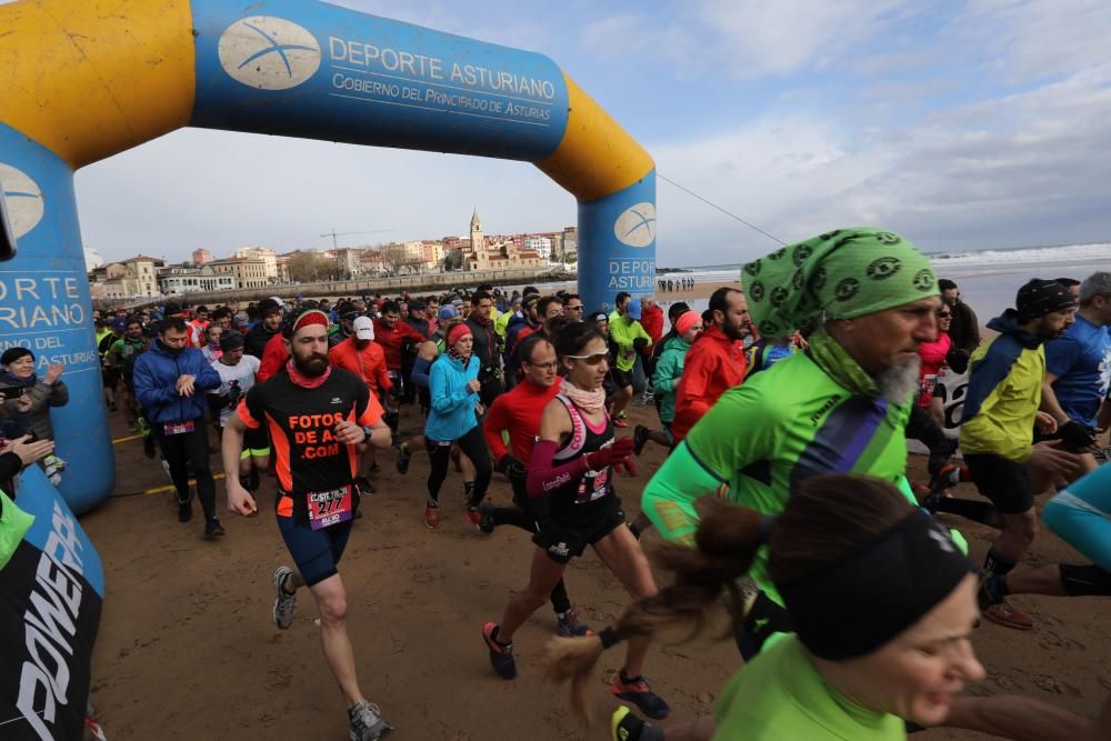 El Costa Trail de Gijón, en imágenes