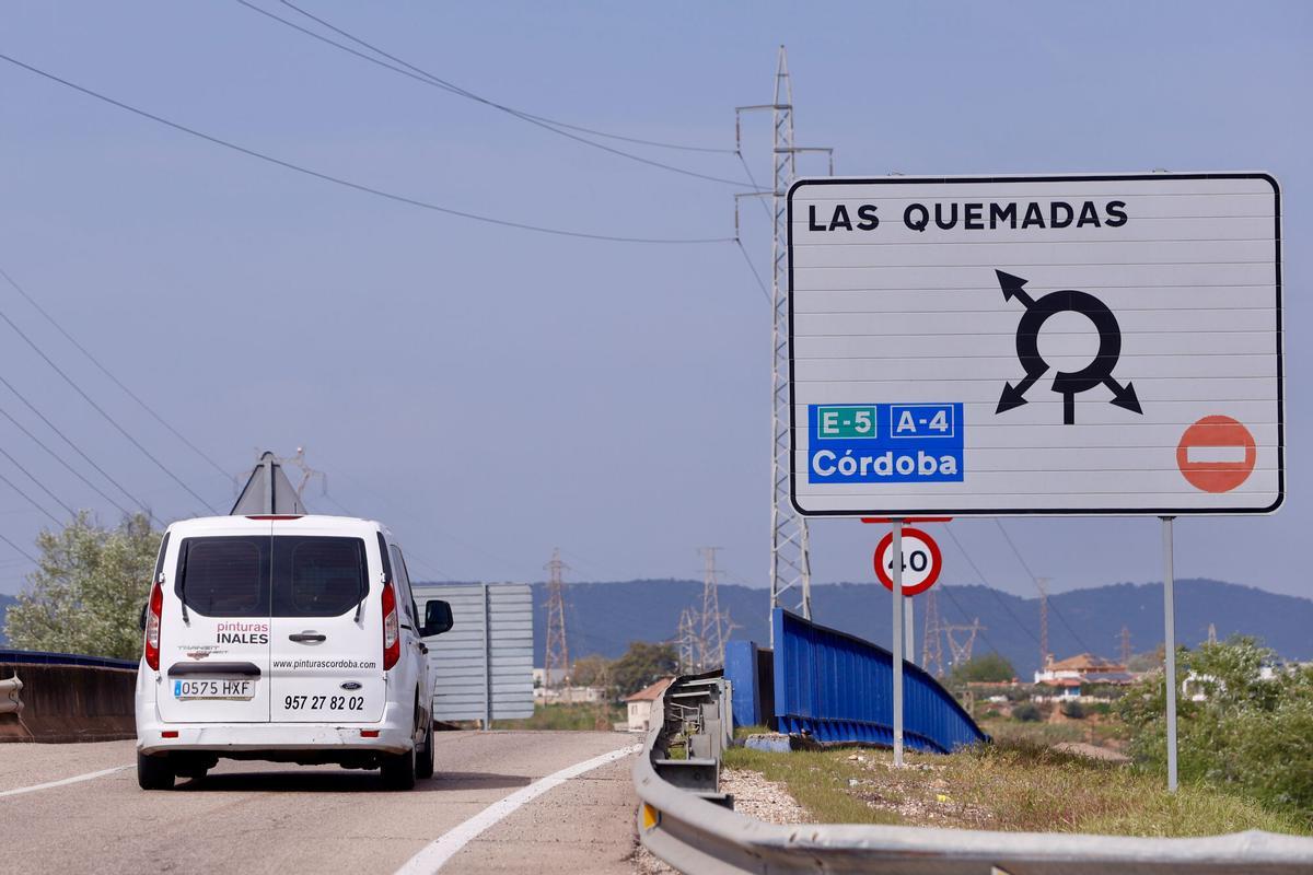 Enlace con la Autovia A 4 con Poligono Las Quemadas