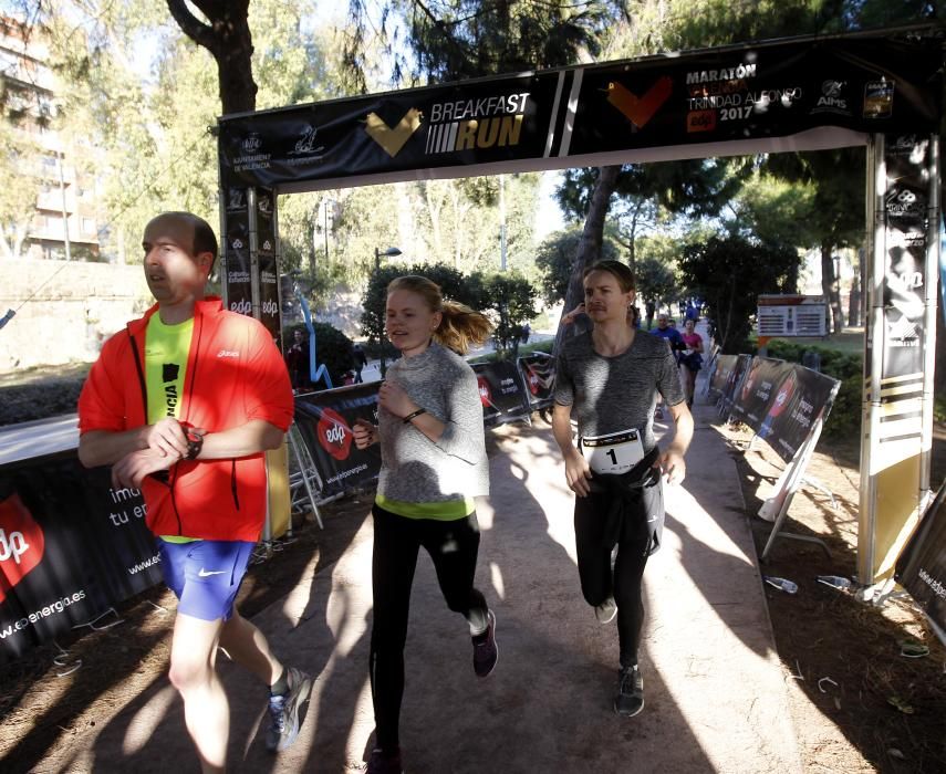 Breakfast Run Maratón València Trinidad Alfonso