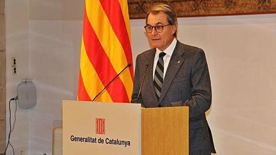 Artur Mas, expresident de la Generalitat, en una fotografia d&#039;arxiu