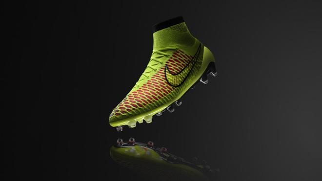 Botas Nike Magista que lucirán Iniesta, Busquets, Mascherano y Song en el Mundial