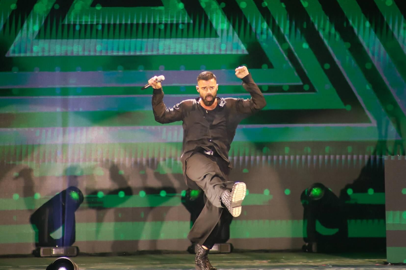 Así ha sido el concierto de Ricky Martin en Badajoz