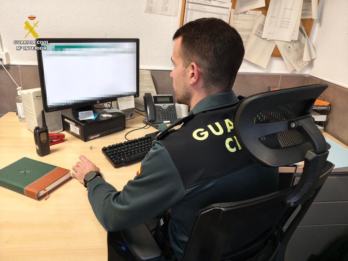La investigación se ha llevado a cabo desde el puesto de la Guardia Civil de Oliva