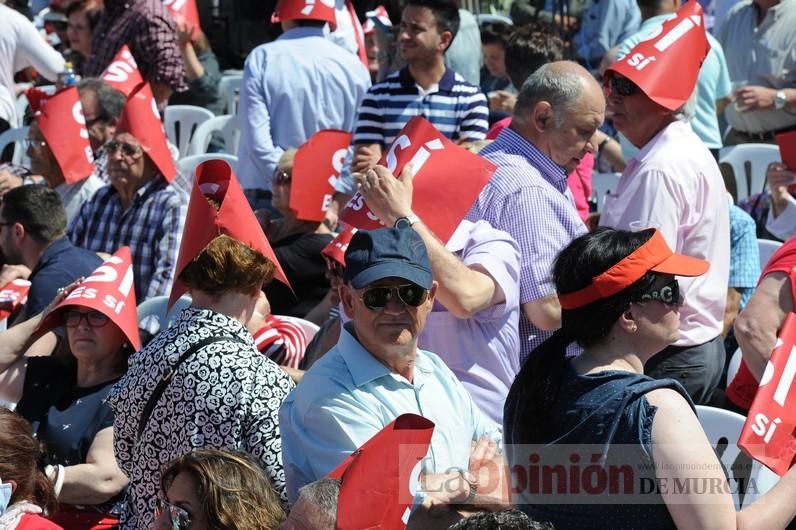 Pedro Sánchez en Murcia