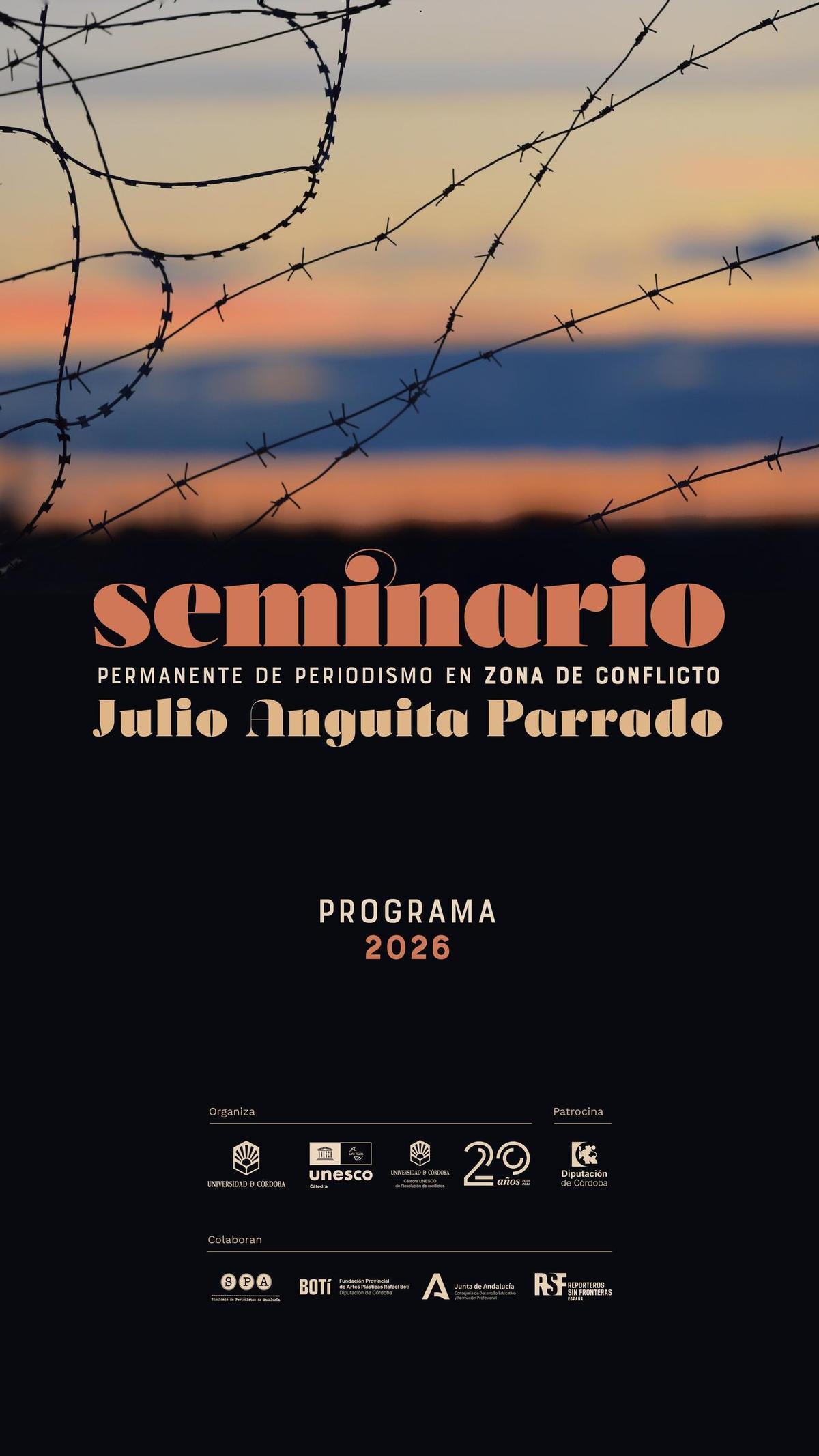 Cartel del seminario.