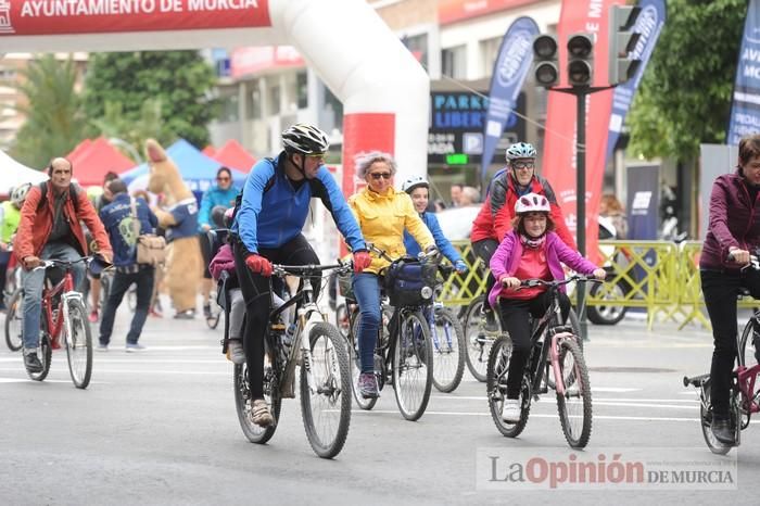 Marcha en bici en Murcia