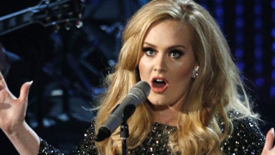 La cantante Adele