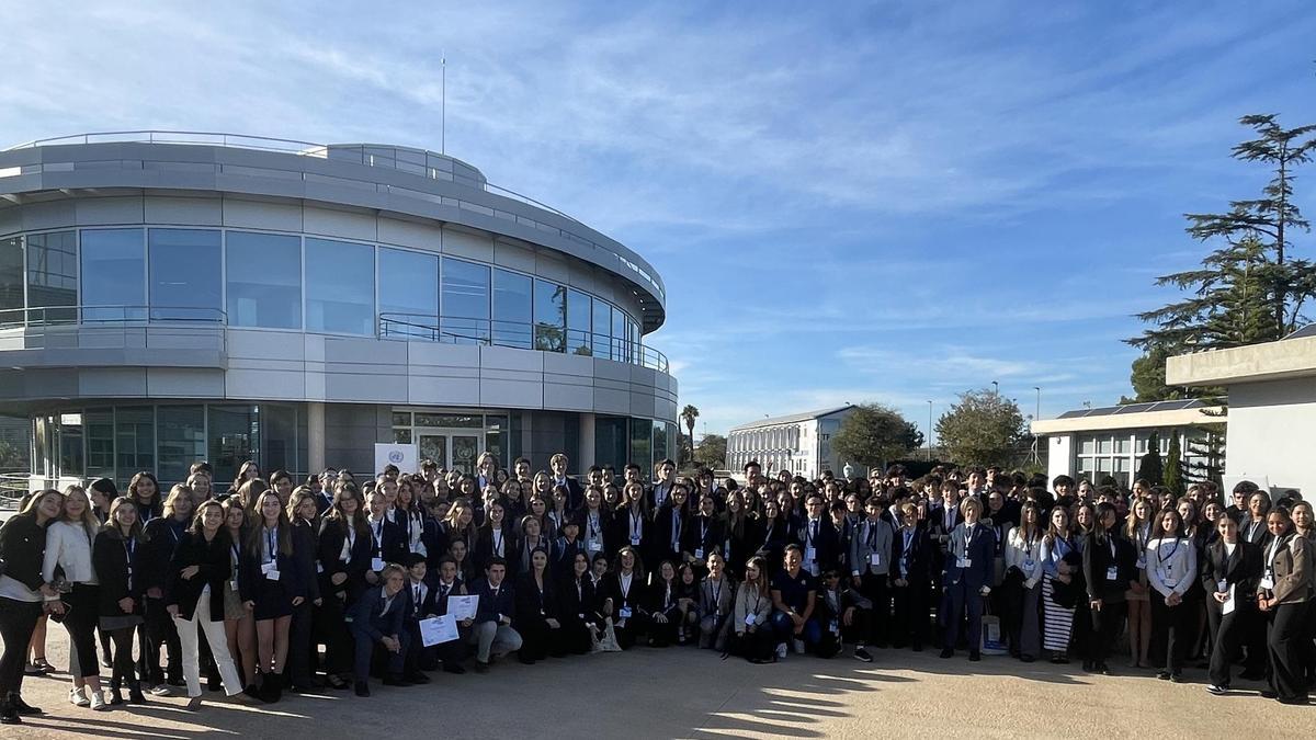 Estudiants participants en Valmun 2023.