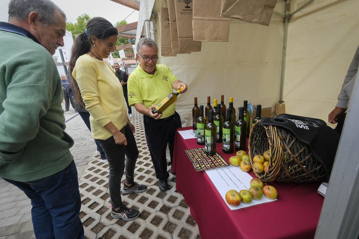 Imagen de archivo de la fiesta de la sidra en Valleseco.