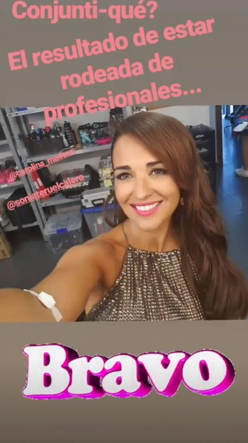 Paula Echavarría tiene conjuntivitis.