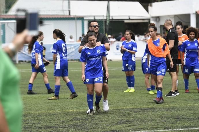 21-04-19 DEPORTES. CAMPO DE FUTBOL DE ARGUINEGUIN. ARGUINEGUIN. MOGAN. Futbol femenino FEMARGUIN-TACUENSE. Partido de vuelta de la eliminatoria para clasificarse para la promoción de ascenso a Primera. Fotos: Juan Castro.  | 21/04/2019 | Fotógrafo: Juan Carlos Castro