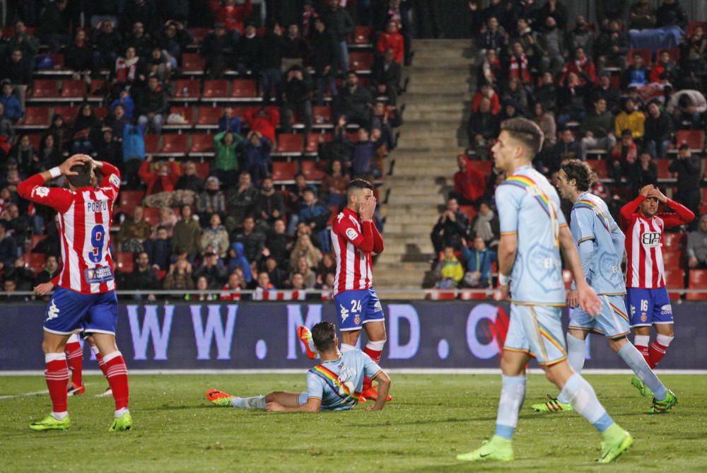 Les imatges del Girona - Rayo (1-3)