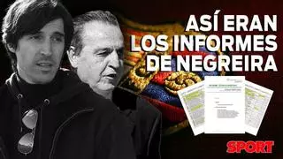 Caso Negreira: Así eran los informes que se elaboraban de los partidos