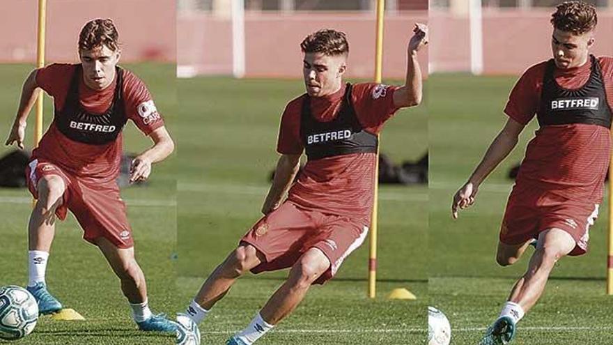 Alejandro Pozo protagonizÃ³ ayer la sesiÃ³n que dirigiÃ³ Vicente Moreno en la Ciudad Deportiva Antonio Asensio.