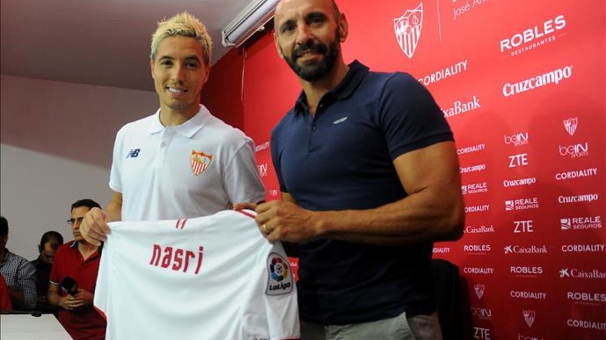 Nasri ha sido el último acierto de Monchi para el Sevilla